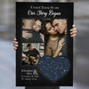 Under These Stars Our Story Began Canvas Personalized Couple Gift Anniversary Gift HN