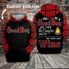 GOOD BOY camping BLACK HOODIE
