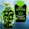 Personalized Good Mood Unisex Hoodie For Men Women Cannabis Marijuana 420 Weed Shirt Clothing Gifts HT