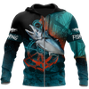 Ocean Fishing on the helm 3D all over shirts for men and women