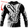 Men Hoodie Fish on Custom name - muddy camo fishing 3d all over printed shirts for men and women